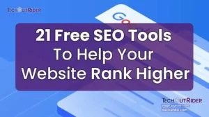 21 Free SEO Tools