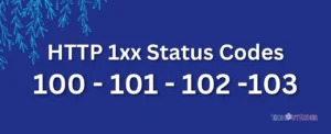 HTTP 1xx Status Codes