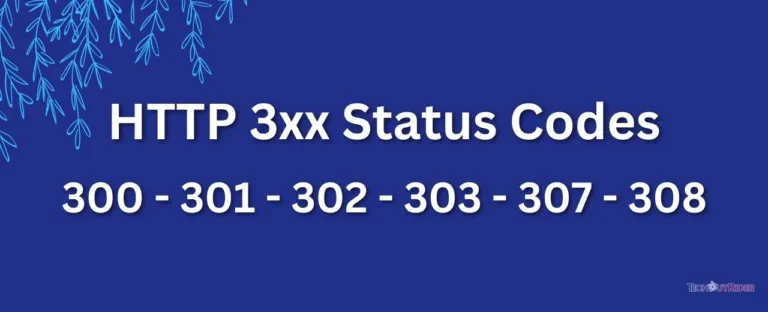 HTTP 3xx Status Codes